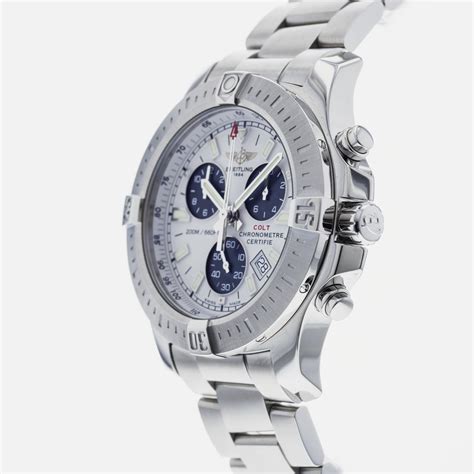 breitling colt 2 chronograph|copy Breitling colt chronograph watch.